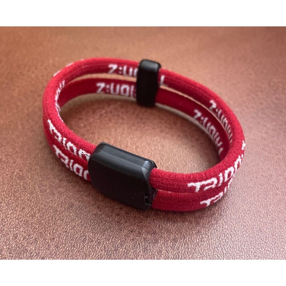 Trion Z Dual Magnetic Therapy Bracelet Size Small Red Arthritis Pain Relief